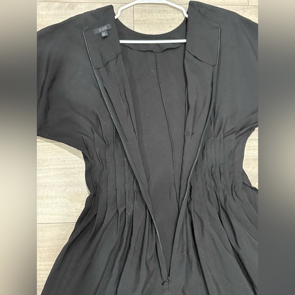 COS Black Midi Dress Size 12 - Picture 12 of 14